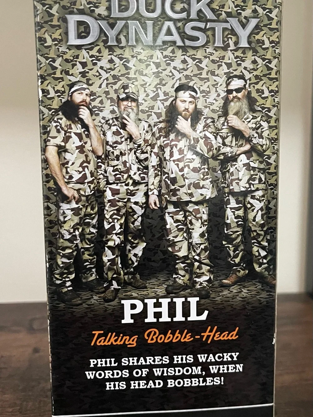 Duck Dynasty Talking Wacky Wobbler Bobble-Head - Gray Beard